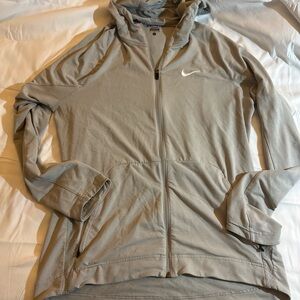 Nike Light Gray Dri-FIT Jacket